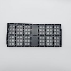 Injection Moulding JEDEC IC Trays Rectangular With High Temperature Resistance