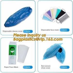 Disposable elastic pe/cpe non-woven shoes cover,Disposable waterproof CPE+PP non
