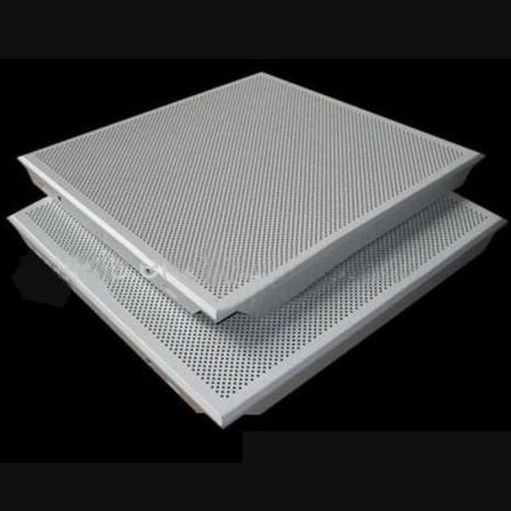 Buy Square / Rectangle Aluminum Ceiling Panels Powder Coated With 0.5-1.0mm Alloy at wholesale prices