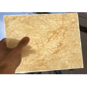 China 2MM Thin Quartzite Laminated Glass Sheet Special Edge Treatment on sale