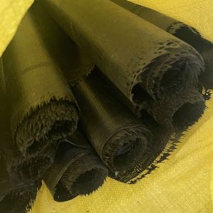 High Tear Resistance Waterproof 1.2m Asphalt Coated Glass Fabric
