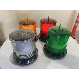 Quality Solar Aviation Obstruction Light Solar Marine Beacon Light Traffic Warning Light for sale