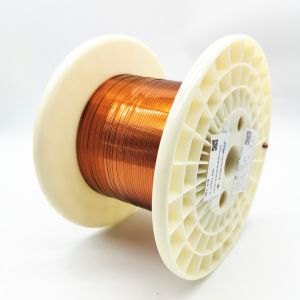 Quality Amide Imide Insulated Enameled Rectangular Magnet Wire High Temperature for sale