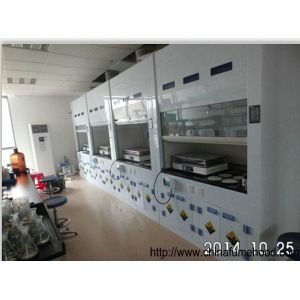 Hot Sale Full PP Industrial Fume Hood With Antiseptic Cabinet