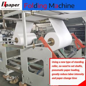 Service Commitment Tissue Paper Folding Machine for Printing and Embossing