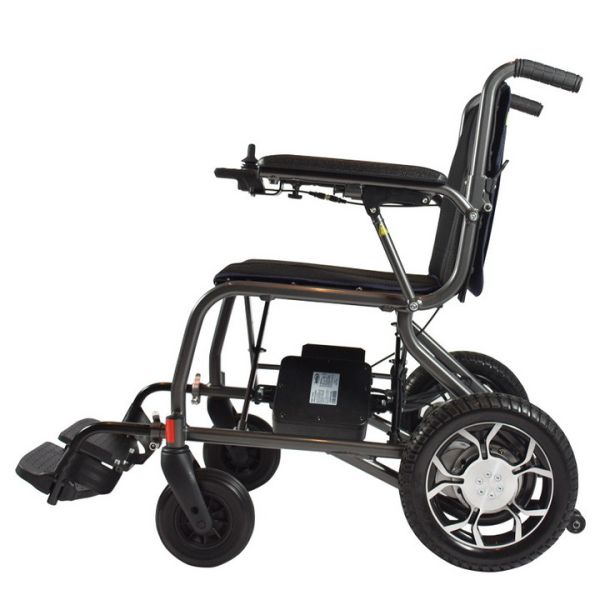 Buy 125kg Load Multifunction Lightweight Folding Electric Powered Wheelchairs at wholesale prices