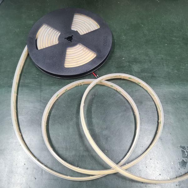 Dimmable 10mm led strips lighting flex 24v dim cob led strip ribbon lights 480 bulbs per meter tape