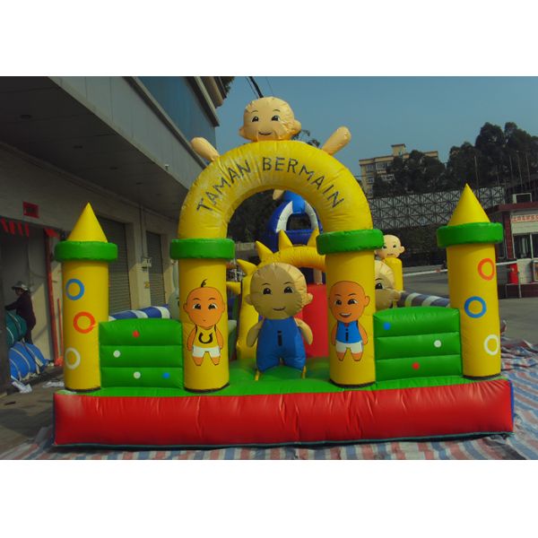 CE Certificate Durable Inflatable Amusement Park With Bouncy House For Party