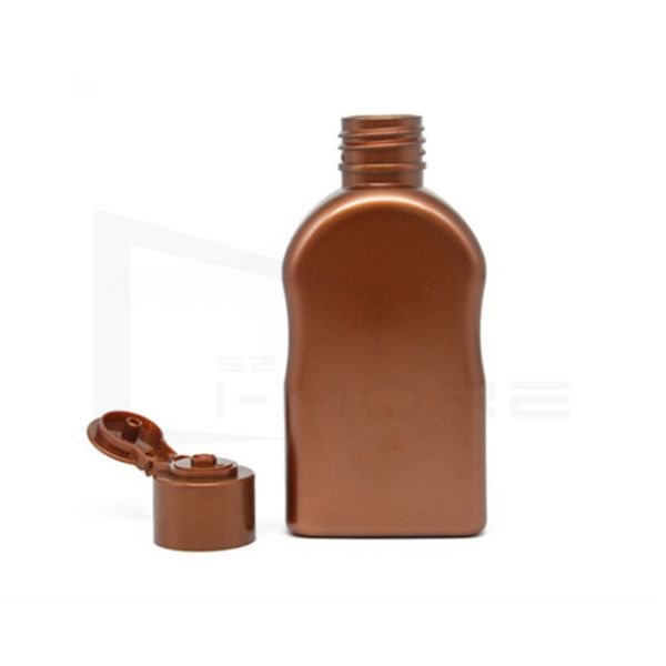 120ml Flip Top Plastic Bottles