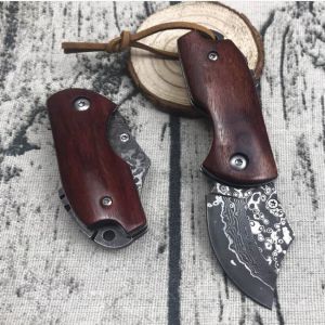 Small Folding Pocket Survival Camping Knife CNC Assembly