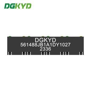 DGKYD561488JB1A1DY1027 Female Rj45 Connector With Light All Plastic Without
