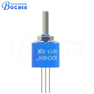 Adjustable Shaft Single Turn Cermet Trimmer Potentiometer 100k