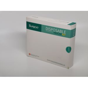 5mm Plastic Disposable Optical Trocar Kit Endoscopic Bladeless Trocar Set