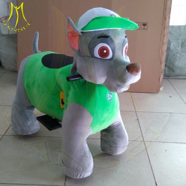 Buy Hansel amusement park playground games kids drivable stuffed animal scooter at wholesale prices