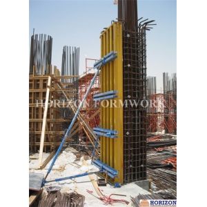 Encofrado columna, China encofrados, Concrete column formwork, construction
