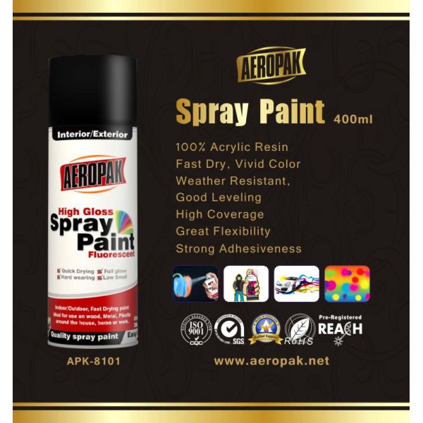 Buy High Glossy Aerosol Spray Paint , Wide Coverage Automotive Aerosol Paint at wholesale prices