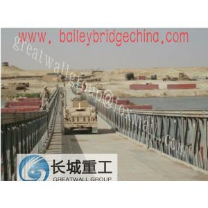 Pontoon Bailey bridge/steel bridge design/bailey bridge