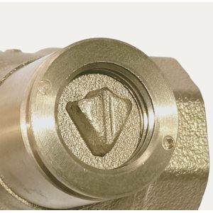 3103 Male x Flex. Female Threaded Brass Water Meter Ball Valve Magnetic Lockable