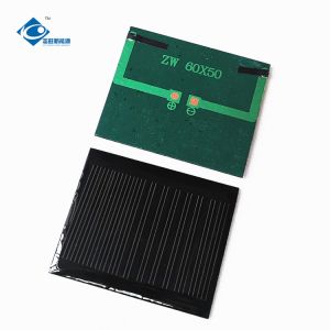 New Promotion 0.35W Epoxy Resin Solar Panel ZW-6050-M6V Portable Solar Battery