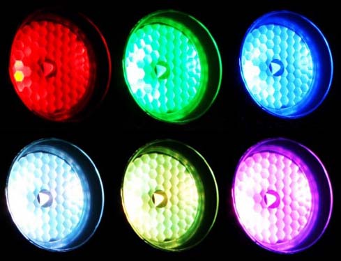 80CRI RGB 3W 316 Stainless Steel LED Underground Light With RF Remote Control