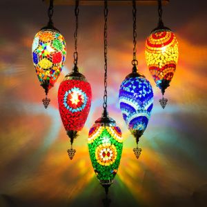 Bohemian chandelier Southeast Asian Cafe Restaurant Hotel Club Turkish