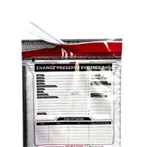 Evidence Cash Bag Customized Color for Secure Tamper Evident Bank Pouch and