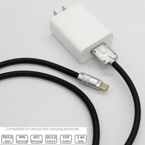 DIY Kit USB 3.1 Type C Metal Connector Plug Shell Data Charge Cable For Cell