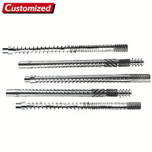 Quality Customized High Quality Recycling Machine Film Blowing Screw and Barrel Materials Treatment Plastic machine for Plastic &amp; Rubber Machinery Parts for sale