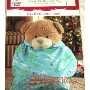 table bag BIODEGRADABLE Christmas tree removal bag, hot sale drawstring