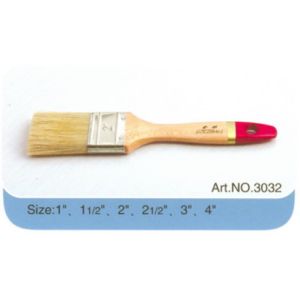 Quality High quality wooden handle pure bristle 2&quot; 3&quot; 4&quot;paint brush No.3032 for sale