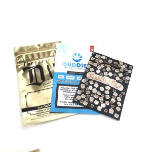 VMPET 4c Printing 120 microns Plastic Pouches Packaging With Logo