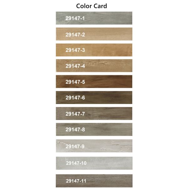GKBM FT-W29147-7 Anti Slip Fireproof Vinyl SPC Flooring Jump Color Wood Grain Click Stone Composite