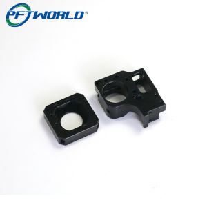 7075 Aluminium Machined Parts Custom Milling Service Black Anodizing