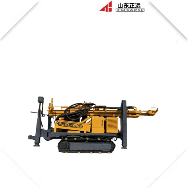Buy 200-meter and 400-meter durable and efficient crawler-type deep well drilling rig at wholesale prices
