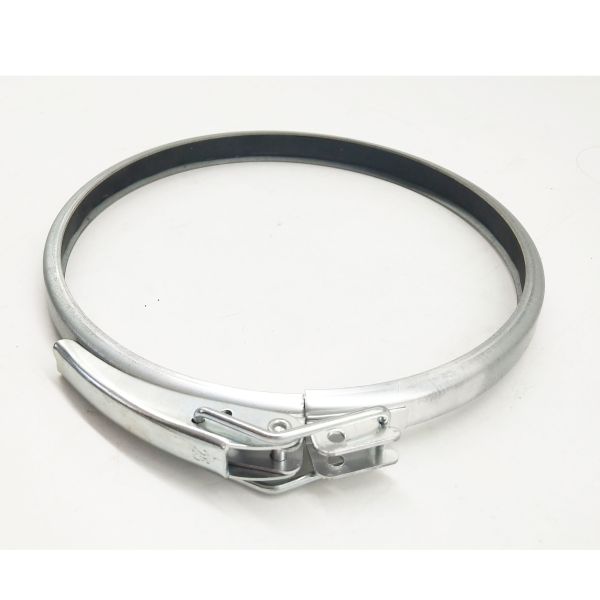 Buy 4" Galvanized Adjustable Clamp For Industries With Dust And Fume Collection Applications at wholesale prices