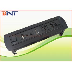 Multi - Function Conference Table Outlet With 2 USB Power Charger