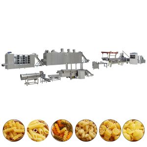 Fully Automatic 45KW Industrial Pasta Macaroni Maker Machine 120kg/H