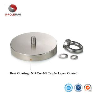 1200lbs Pull Force Neodymium Fishing Magnet With Rope for Strong Magnetic Pull