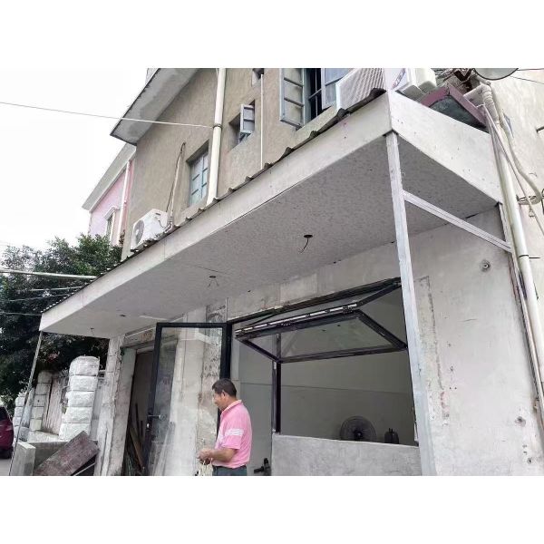 Thermal-Efficient Folding Window Assembly Retaining Interior Warmth During Winter Months in Northern Climates