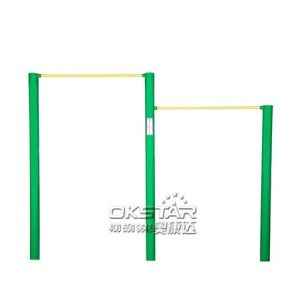 Public Park Used Outdoor Simple Fitness Equipment Uneven Bars