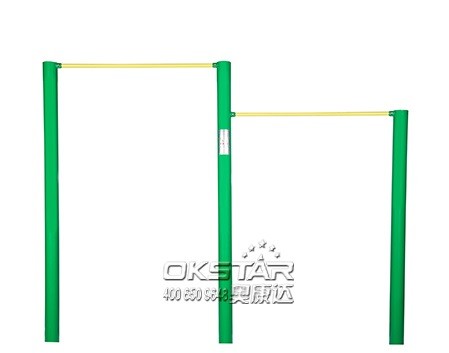 Buy Public Park Used Outdoor Simple Fitness Equipment Uneven Bars at wholesale prices