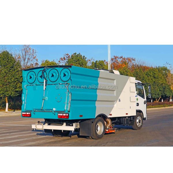 Energy Type Pure Electric Vacuum Road Sweeper for City Streets and Airport Runways