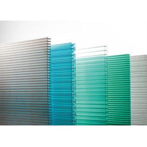 Heat Resistant Roofing Polycarbonate Sheet Double Wall For Greenhouse