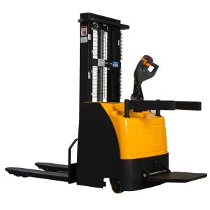 Quality 2 Ton Max 5.5m Battery Lifter Electric Pallet Truck Stacker With High Power for sale