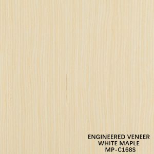 Quality Fancy Recomposed Wood Veneer White Maple 168S Straight Grain For Car Interior for sale