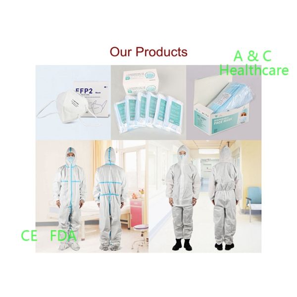 Anti Static Disposable Protective Coverall Waterproof For Asbestos Stripping