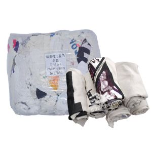 Cotton cloth scraps industrial cleaning rags cotton wiping rags white color t