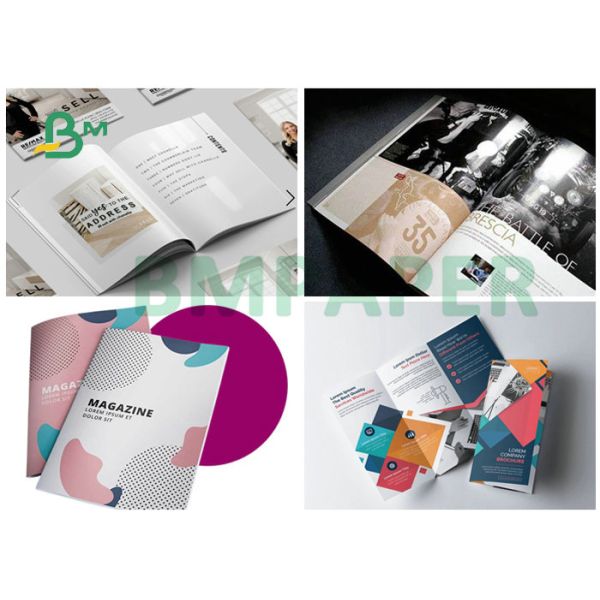 Marketing Martial Gloss Coated Art Paper C2S Cover 12pt 14pt 25x38''