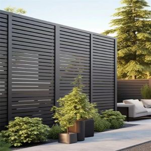 Balustrades Handrails Galvanized Temporary Metal Steel Fence with Black