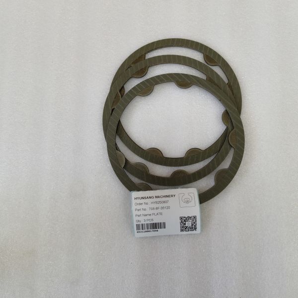 Hyunsang Excavator Parts PLATE 708-8F-35120 708-8F-35230 FOR PC160, PC180, PC190
